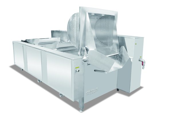 Flipping Vegetable Washer